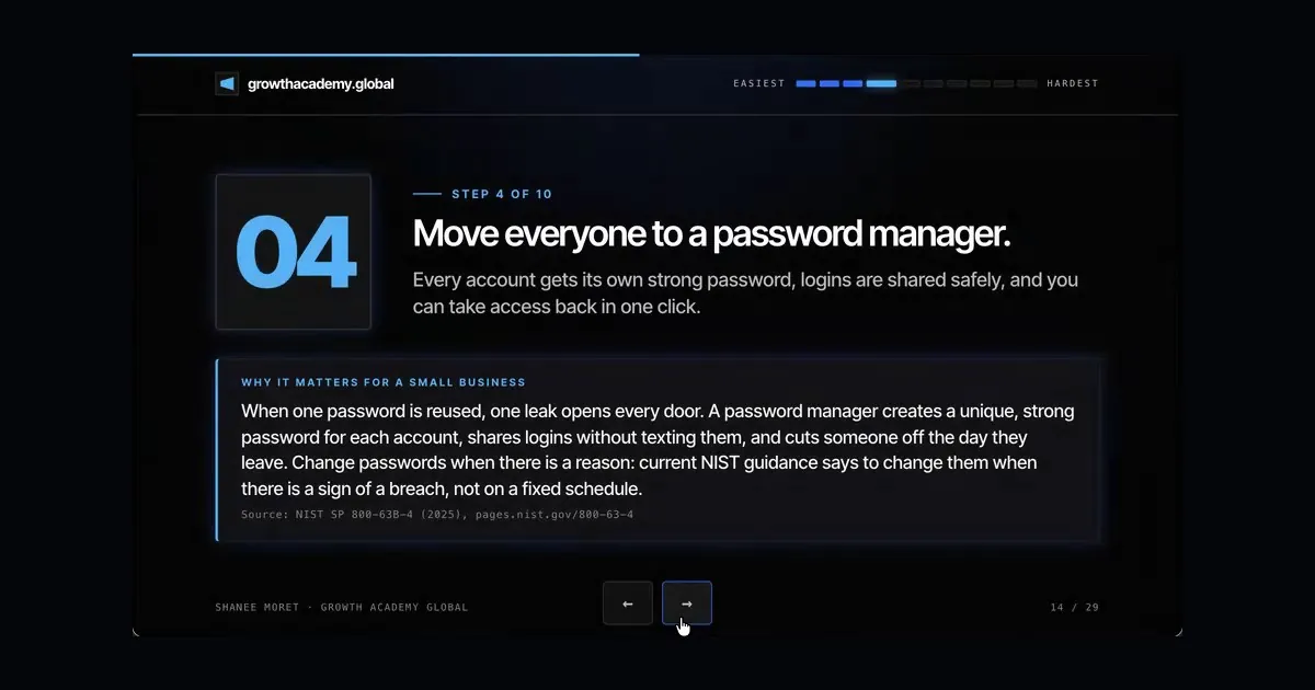 How to Move Your Small Business Team to a Password Manager