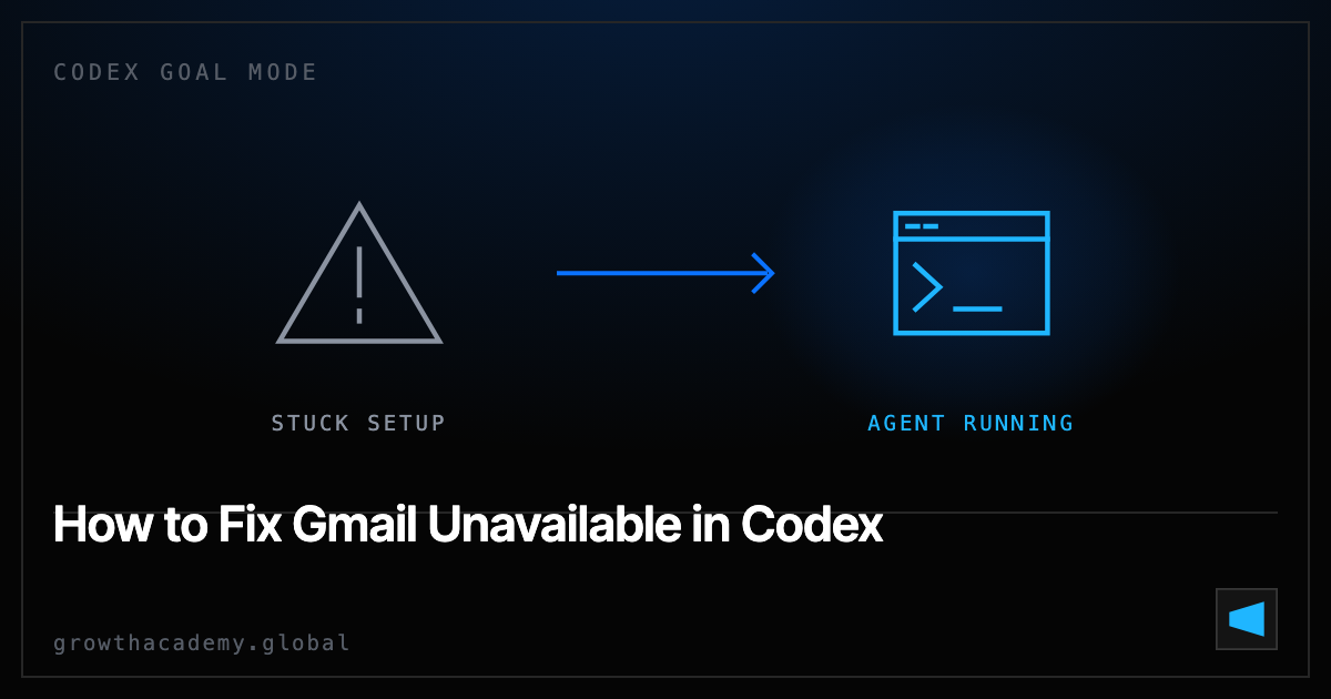 How to Fix Gmail Unavailable in Codex