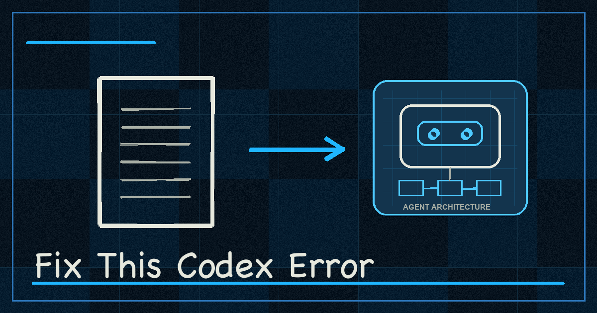 Codex Error: unknown variant auto, expected high or original (How to Fix It)