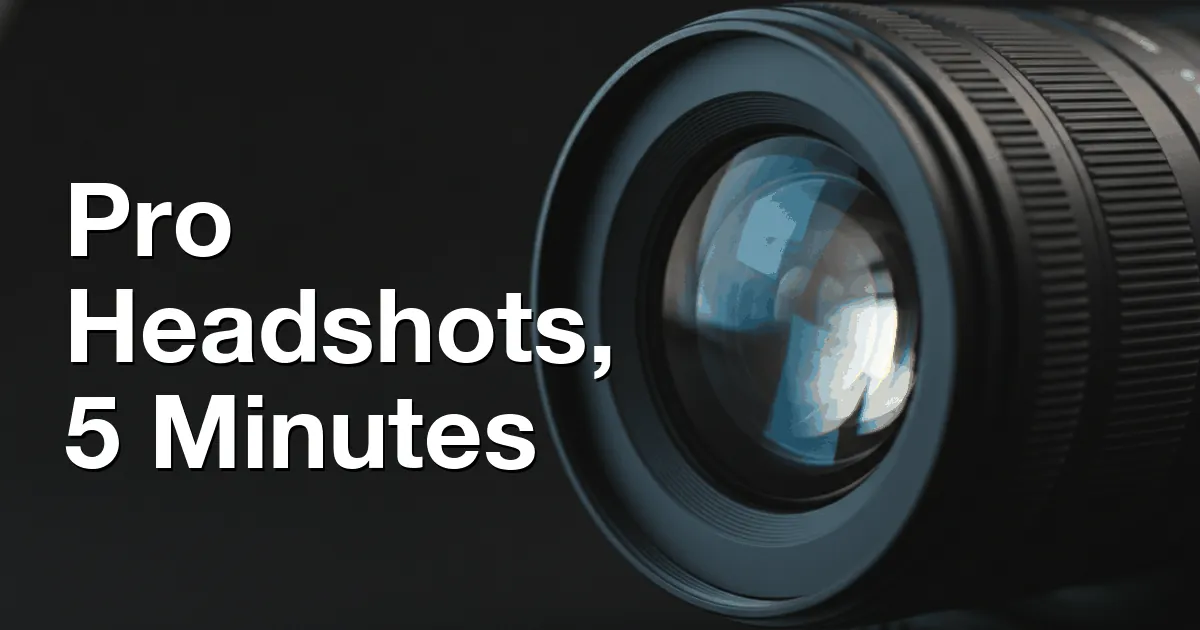 Google NanoBanana Tutorial: Pro Headshot and Lifestyle Photos in 5 Minutes