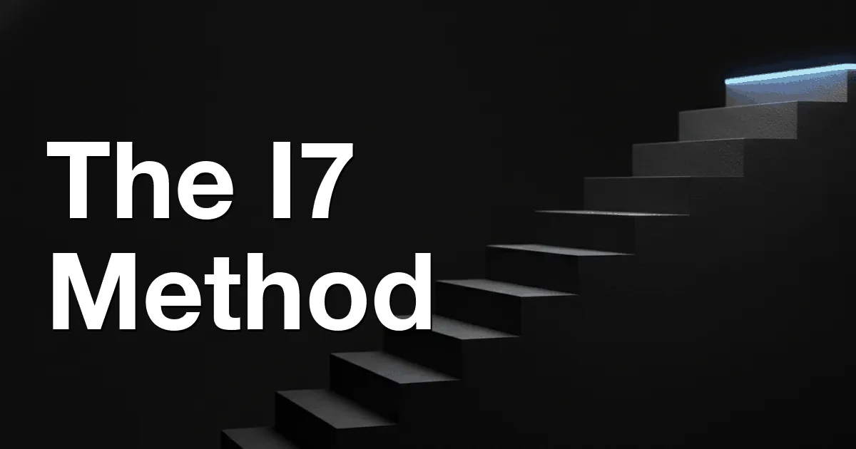 The I7 Method™: 7 Steps to Build an Agent-Ready Business