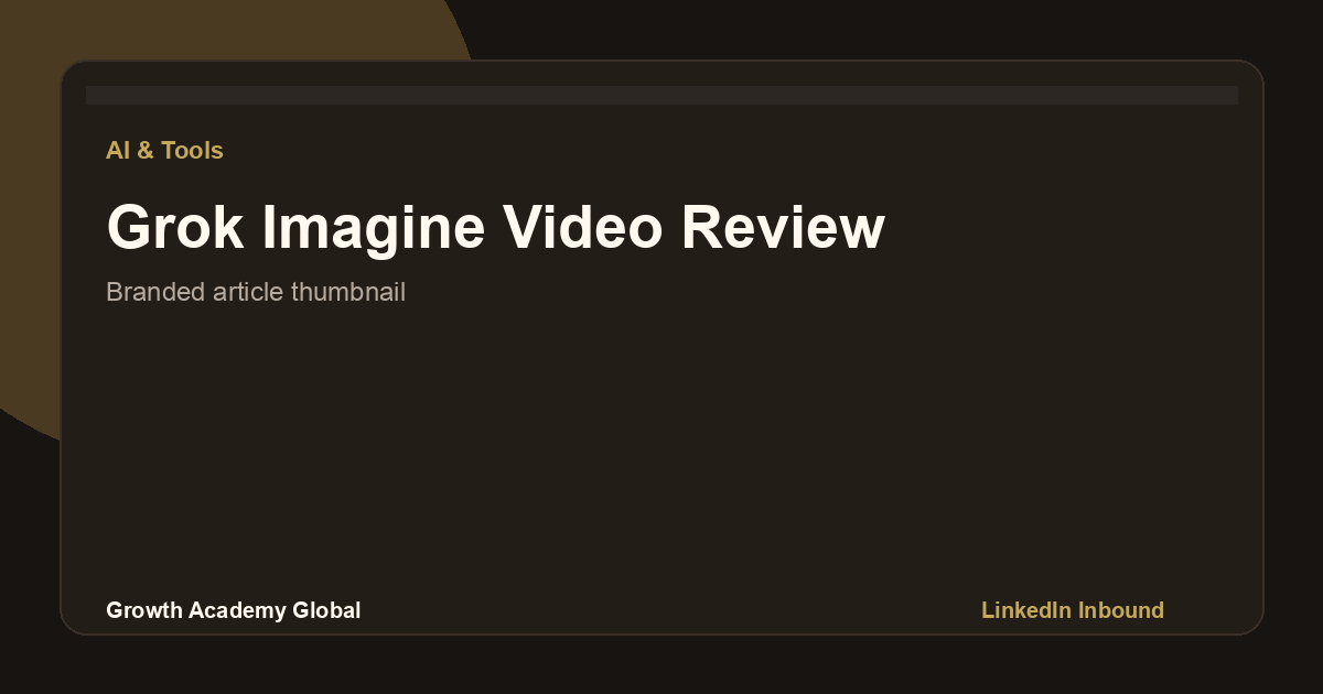 Watch: Grok Imagine Tutorial — Turn Any Photo into a Video in Seconds